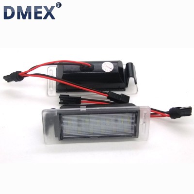 DMEX High Quality Wireless In Law Auto LED License Plate Lamp For Opel Insignia Sports Tourer