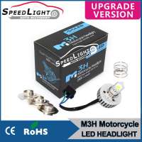 SpeedLight Upgrade Verstion 24W 2500LM M3H Motorcycle LED Headlight LED H4 High Low