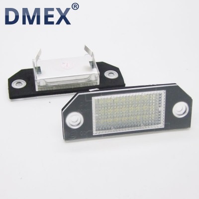 DMEX High Quality Wireless In Law Auto LED License Plate Bulb For Ford Focus