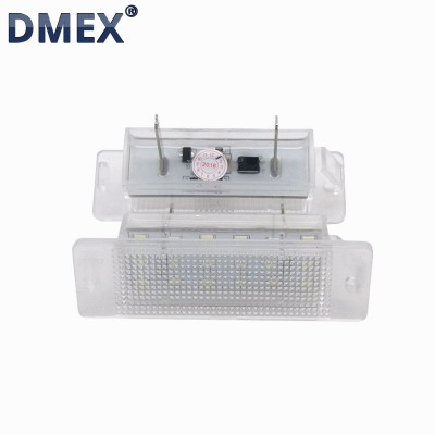 DMEX High Quality Wireless In Law Automotive LED License Plate Light Bulb For Opel Astra F