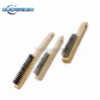 GNBWB-11 wooden handle brass steel wire brush